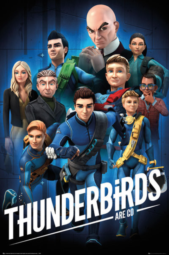 Character Bookmarks Thunderbirds Are Go 